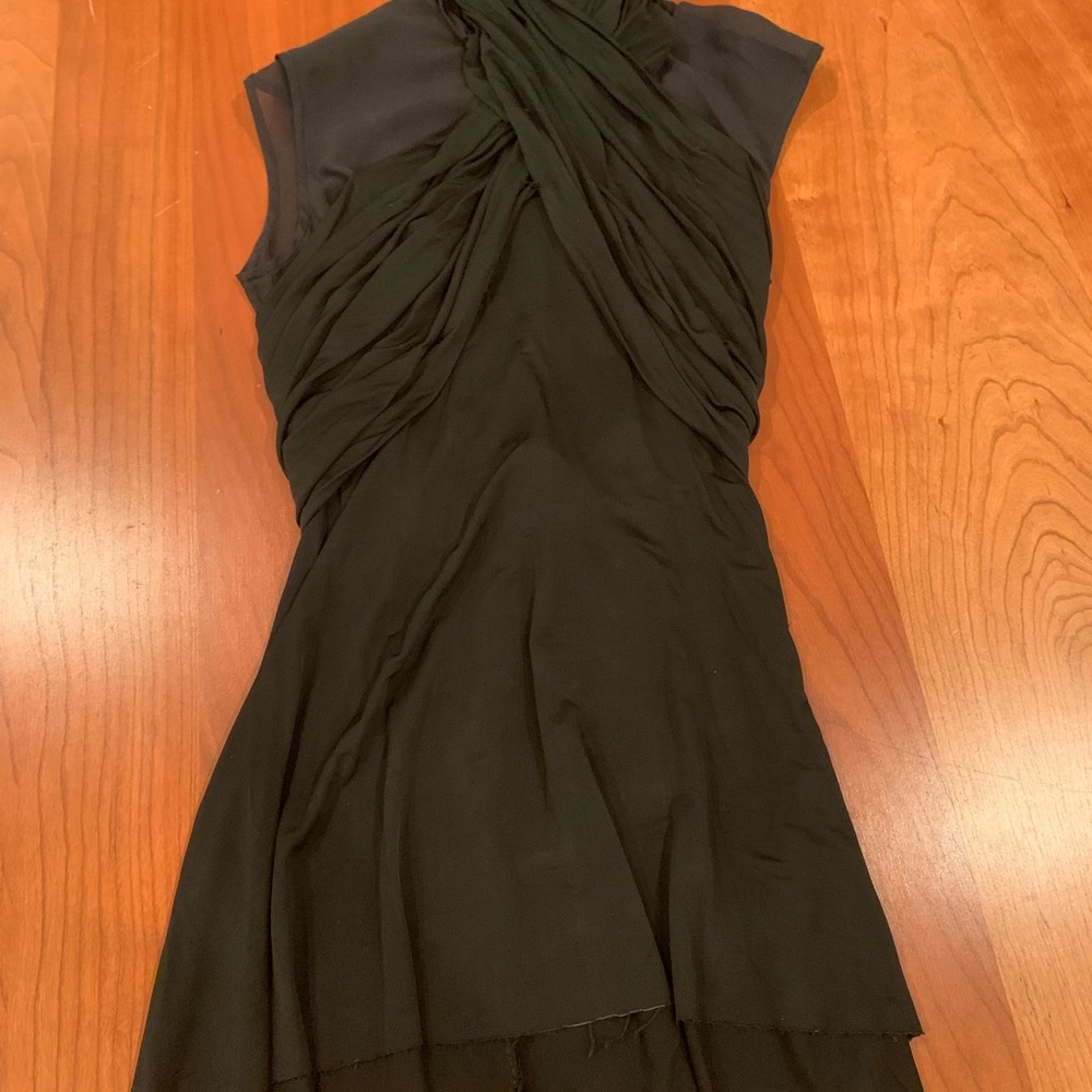 Alexander Wang SL Top with Draped Jersey